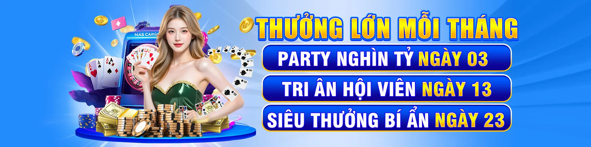 Các chương trình khuyến mãi và ưu đãi độc quyền tại Vegas79 Nổ Hũ